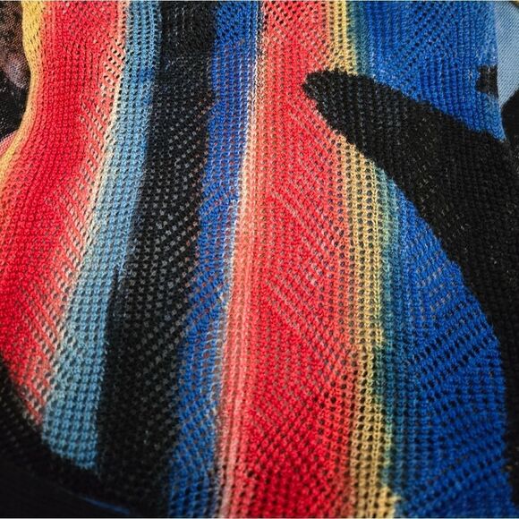 EC ADORE BRAND MULTI-COLOR CARDIGAN/VEST SZ.M - Picture 3 of 4